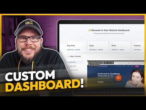 Create a Custom WordPress Dashboard for your Clients Using GenerateBlocks and a code snippet!