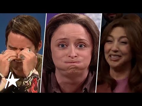 10 Times ‘SNL’ Stars LOST IT Mid-Sketch