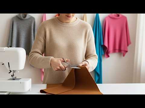 6 Fall and Winter Cape Designs You Can Sew in One Day/Without Patterns