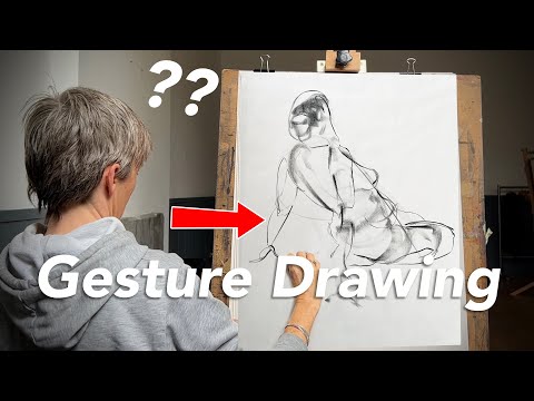 Why Beginners Can't Do GESTURE DRAWING (one reason)