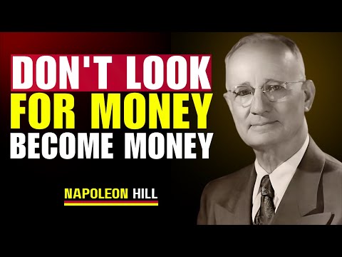 Don't Look For Money — Become Money || BY Napoleon Hill
