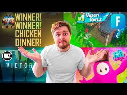 I Played and Ranked EVERY MODERN Battle Royale (AND GOT A WIN)