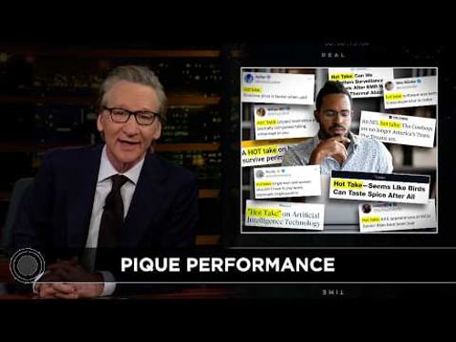 New Rule: Hot Take Nation | Real Time with Bill Maher (HBO)
