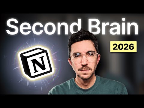 My Ultimate NOTION SECOND BRAIN Template For Productivity