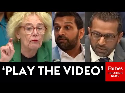 TOUGH: Lofgren Confronts Kash Patel With His Own Past Statements On Epstein Files, Demands Answers