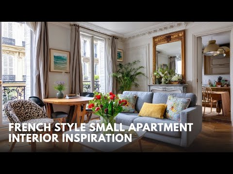 French Style Interior Inspiration for Anyone Living in a Small Apartment