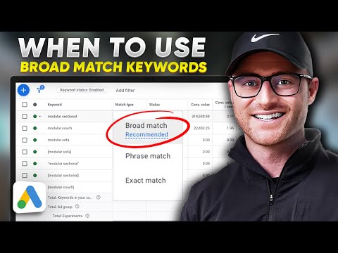 Broad Match Keywords: When to Use...and When to Avoid