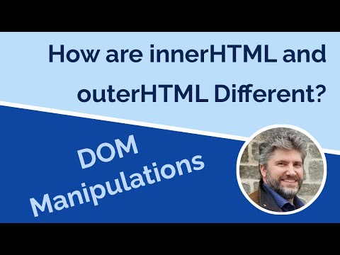 Leveraging innerHTML and outerHTML Properties