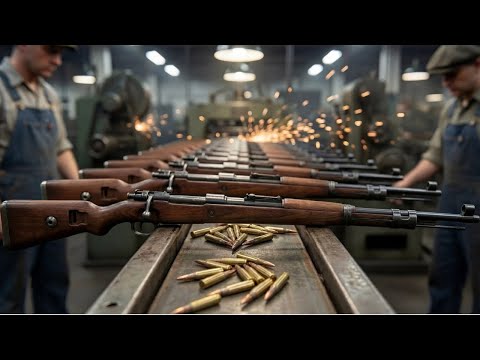 Inside the Factory: How the K-98 Rifle Is Made (Full Process)