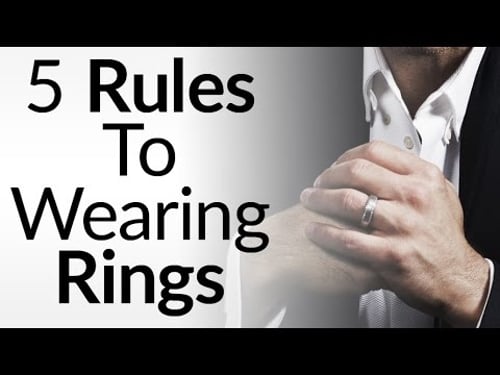 5 Rules For Men Wearing Rings | Ring Symbolism & Significance