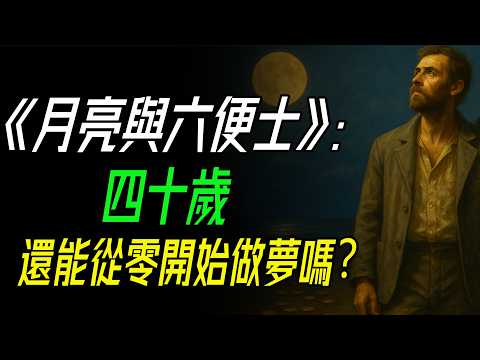 《月亮與六便士》:滿地都是六便士,他卻抬頭看見了月亮,一個中年男人的叛逃與重生!當夢想與責任正面衝突,你還敢忠於自己的靈魂嗎?#月亮與六便士 #毛姆 #高更 #書評 #文學經典 #人生選擇