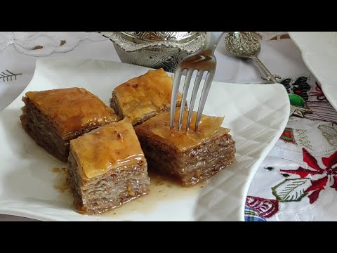 BAKLAVA - Recept moje svekrve. Starinska baklava koja se topi u ustima! #4k
