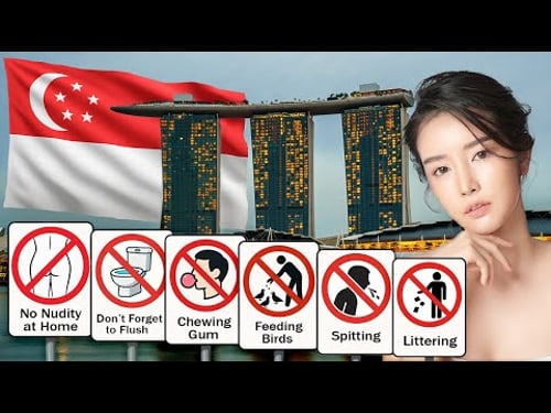 Why Can You Go to Jail for Chewing Gum Here?