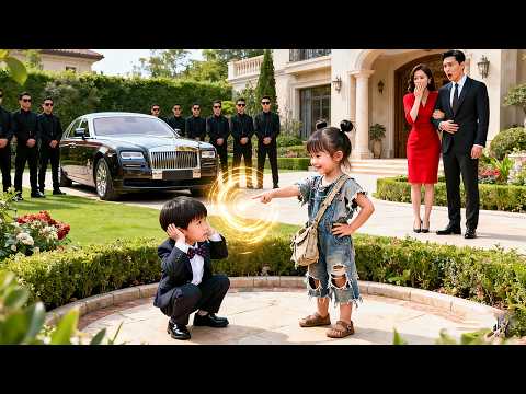 Tycoon saved street kid—mute son talked! Surprise: girl's birthmark proves she's her daughter!