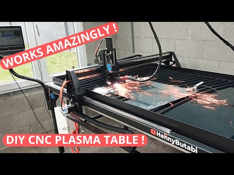 I built a DIY CNC plasma table from scratch - with plans from @HOMEMADE MADNESS
