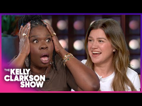 Leslie Jones' Kelly Clarkson Interview Goes Off The RAILS!