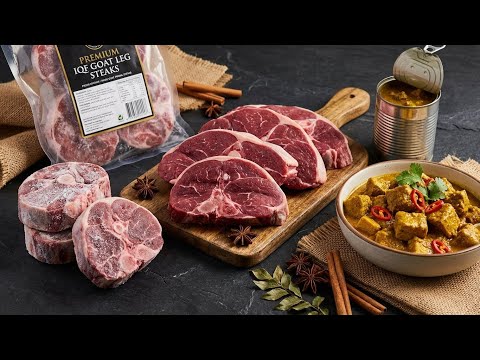 How Goat Meat Becomes IQF Steaks & Canned Curry | Factory Process