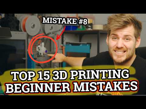 TOP 15 3D Printing Mistakes You Must Avoid! MUST WATCH For Bambu Lab A1 Beginners!