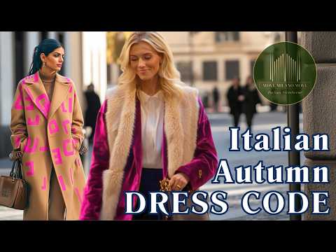 ๐ Fall 2025 Milan Street Style ๐ฎ๐น Italian November Fashion Trends