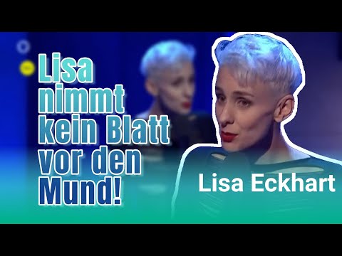 Lisa nimmt kein Blatt vor den Mund! #lisaeckhart #comedy #satire #kabarett #lisaeckhart2025