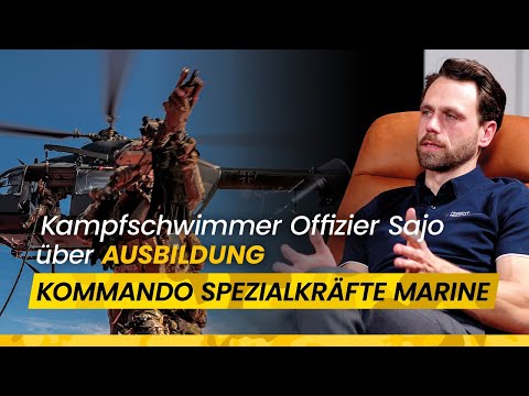 Kampfschwimmer Offizier Sajo über die Ausbildung beim Kommando Spezialkräfte Marine uvm.