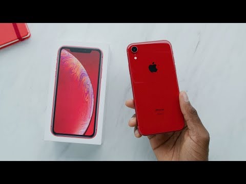 RED iPhone XR Unboxing & Giveaway!