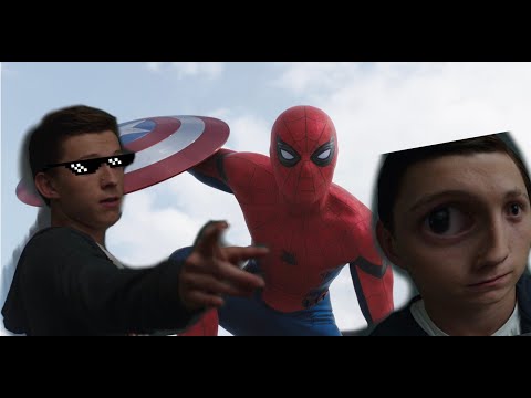 Captain America Civil War But Only Spider-Man