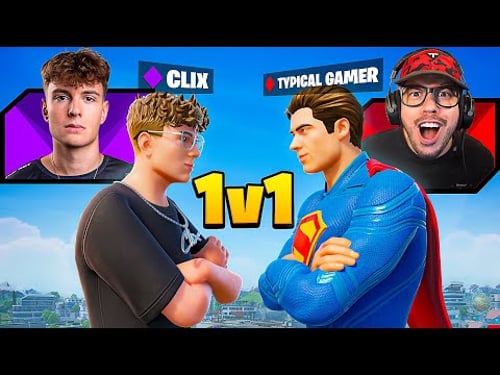 Clix Challenged Me to a 1v1...
