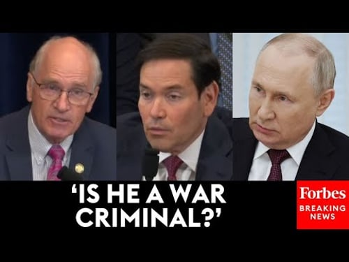 JUST IN: All Hell Breaks Loose When Sec. Marco Rubio Refuses To Call Vladimir Putin A War Criminal