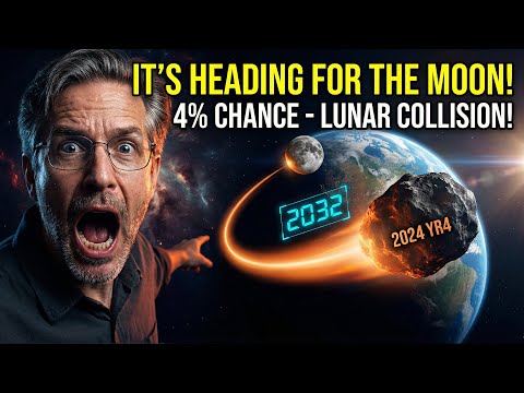 Asteroid 2024 YR4 Has 4% Chance to HIT THE MOON - Earth Could Be Next