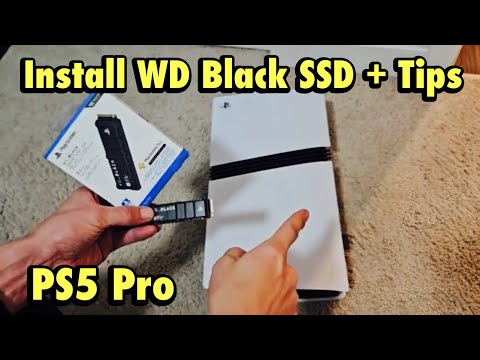 PS5 Pro: How to Install WD BLACK SSD + Tips