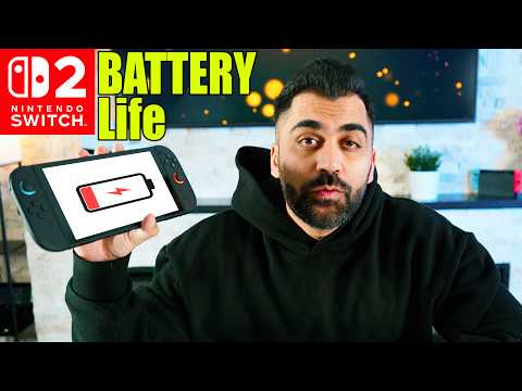 Nintendo Switch 2 Battery Life Test | Testing Every Game Switch 1 vs. Switch 2