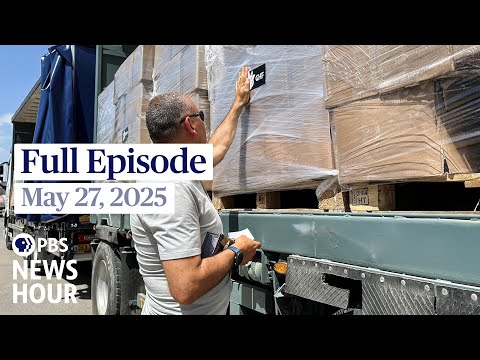 PBS News Hour West live episode, May 27, 2025