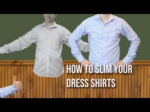 Tapper Your Dress Shirt The Proper Way | Tailor Teaches