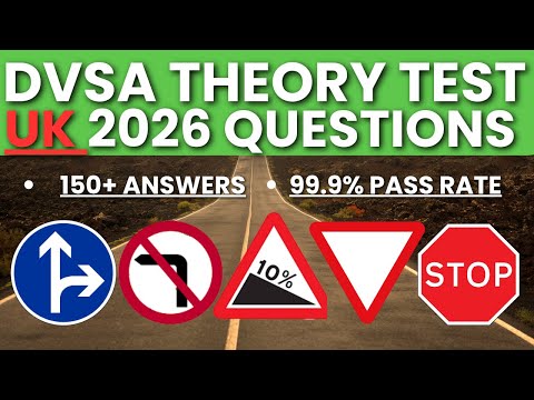 Theory Test 2026 UK – Real Questions & Answers (Full Practice Test)