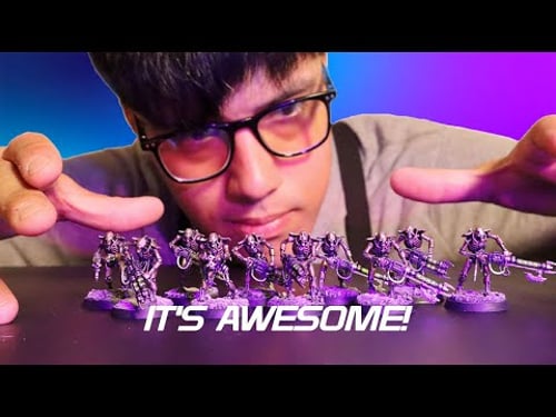 Gunpla Enthusiast Paints Warhammer 40K Minis for the FIRST TIME!