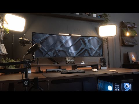 I Built My DREAM Standing Desk! |Vernal Sit Stand Desk|