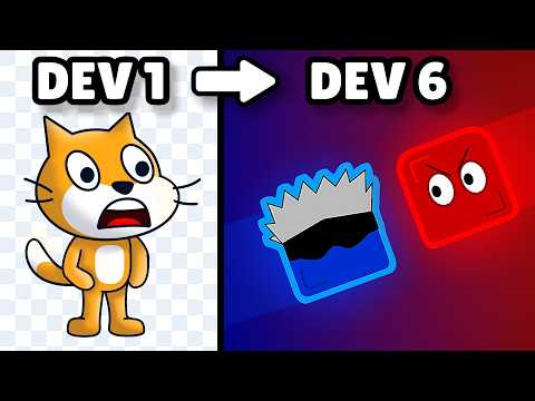 6 DEVS Programmieren 1 SCRATCH SPIEL Ohne KOMMUNIKATION