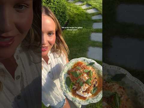 grilled chicken parm ✨🍅