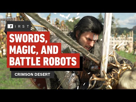 Swords, Magic, and Battle Robots: Crimson Desert's Combat Explained - IGN First