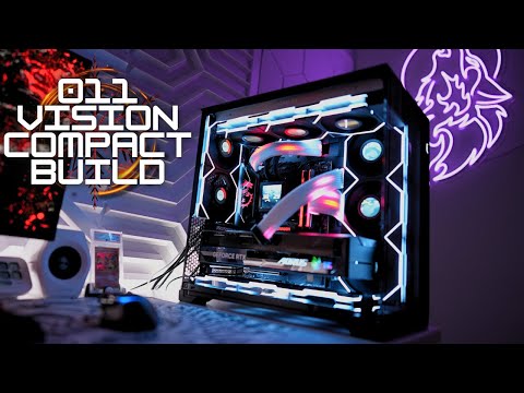 O11 Vision Compact Build Complete Step-by-Step Guide on How To Build a Gaming PC 9800x3D + RTX 5080