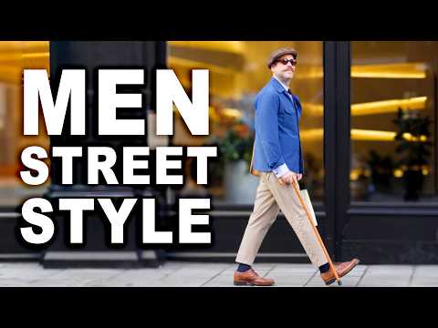 The Best Men’s Street Style. Timeless & Trendy Outfits 2025