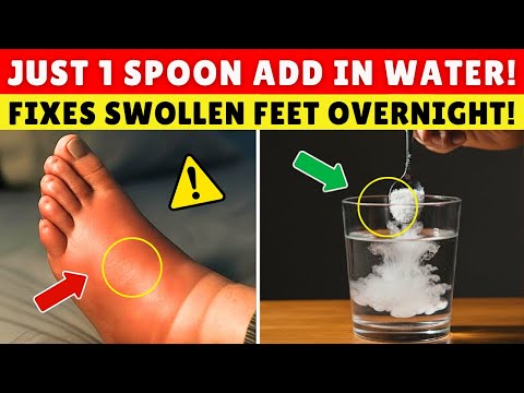 7 Bedtime Fixes That Drain Foot Swelling Overnight | Senior Health Tips