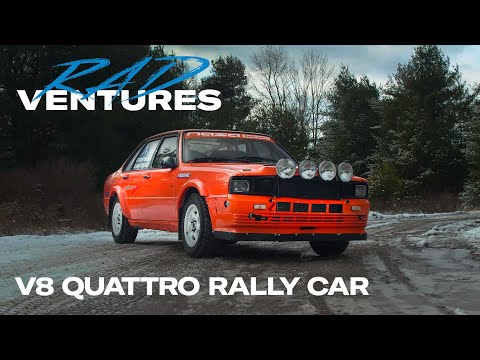 V8 Quattro Rally: Audi's Ultimate Send-It Machine | RadVentures