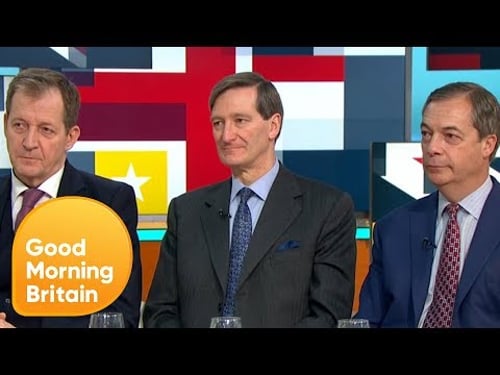 Nigel Farage and Alastair Campbell Clash in Heated Brexit Debate | Good Morning Britain
