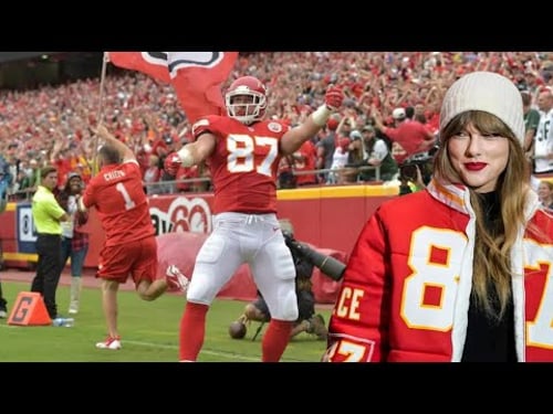 Travis Kelce “Shakes It Off” for 3 Minutes Straight…