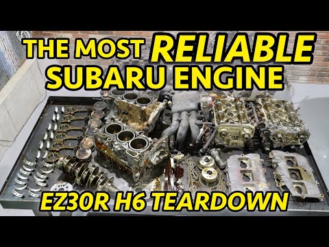 SALTY 200K Subaru Outback EZ30R 3.0 H6 Engine Teardown. The Hardest teardown OF THE YEAR (so far)