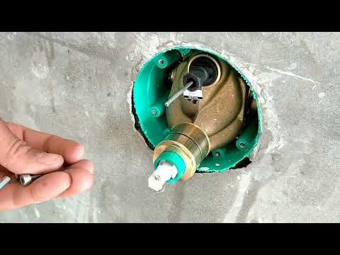 طريقة تركيب روبيني دوش داخل الحائط