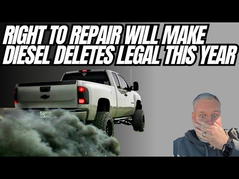 Right To Repair WILL Make Diesel Deletes Legal This Year