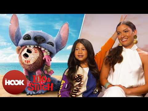 Sydney Agudong & Maia Kealoha Tease Each Other & Chat About Surfing With Stitch |@TheHookOfficial